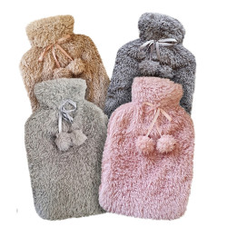 HOT WATER BOTTLE COVERED