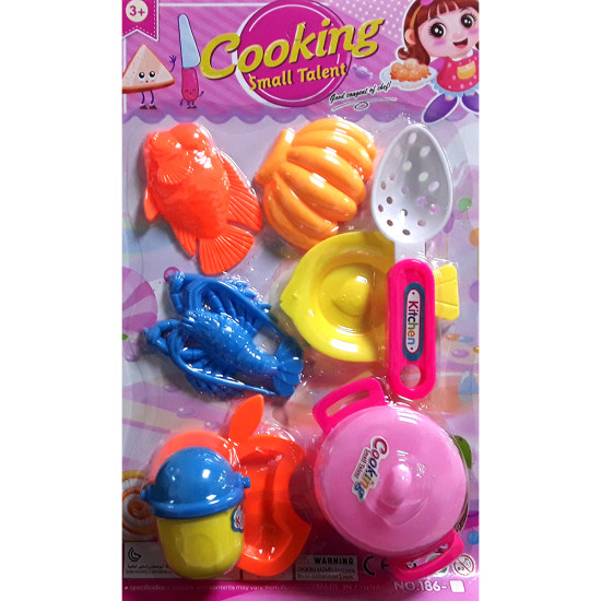 KITCHEN TOY SET CARDED image