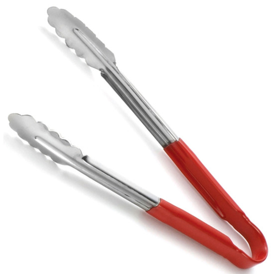RED HANDLE TONGS 14 INCH -Tongs image