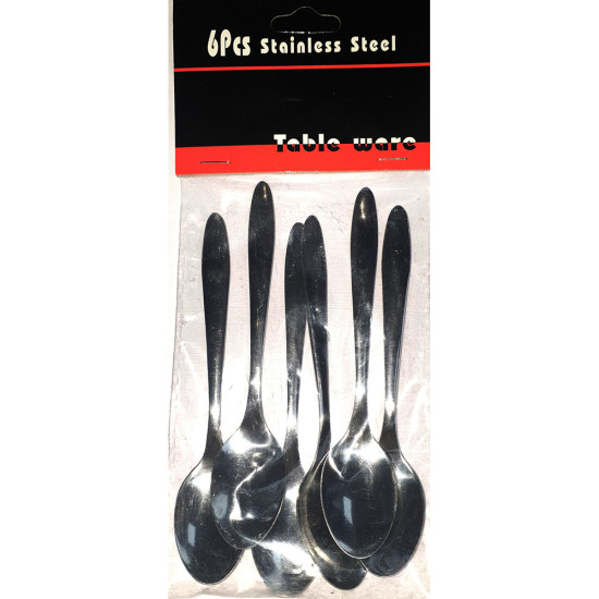 MINI SPOON SS 6PC image
