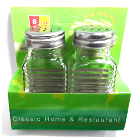 SALT PEPPER 2PCS SET SQUARE image