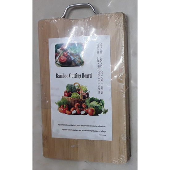 BAMBOO CHOPING BOARD 30 X 40 CM image