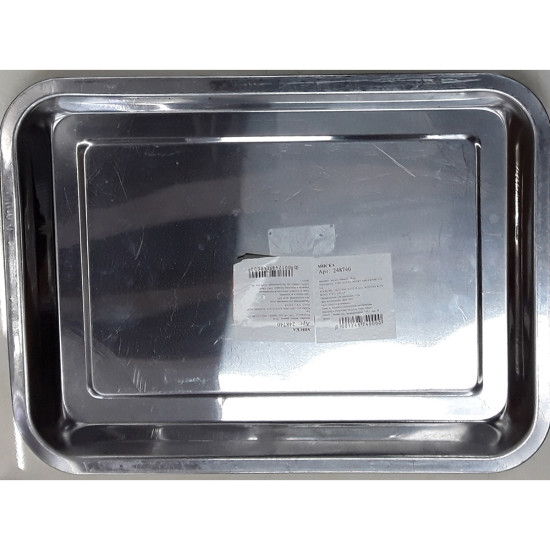 SS SHALLOW BAKING TRAY SMALL 36 X 27 X2 CM -Baking products image