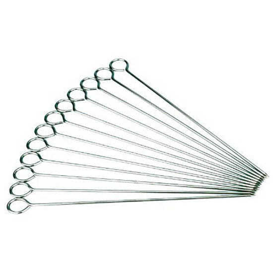 BBQ FINGER SKEWER STEEL SQ 50 CM image