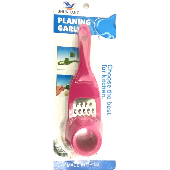 2 IN 1 GARLIC PRESS+GRATER image
