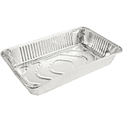 FOIL 2PC TURKEY TRAY 3400ML-320X260X60(HM1901)