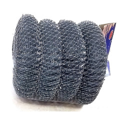 4PCS CATERING JUMBO METAL SCOURERS 12 CM 50 GRAMS