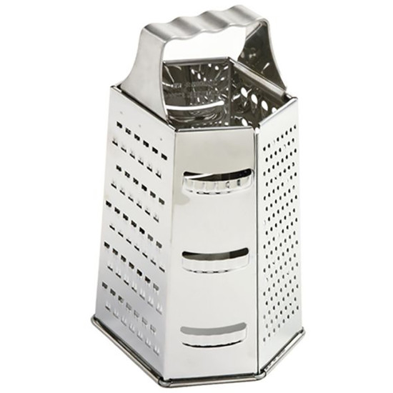 SIX SIDED SS GRATER 9 INCH image