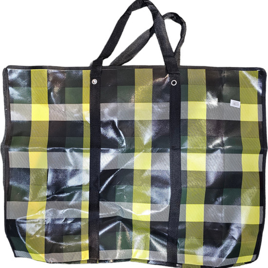 SHOPPING BAG WITH ZIP SIZE 80 X 58 X 26 CM image