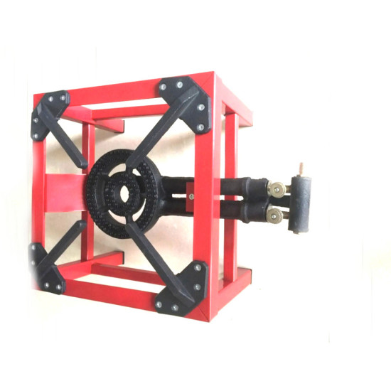 2 KEY RED SQ BURNER (37x37) image