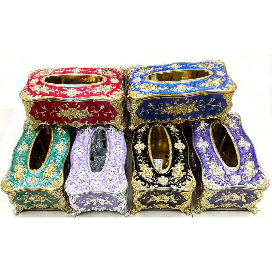 FOOTED TISSUE BOX image