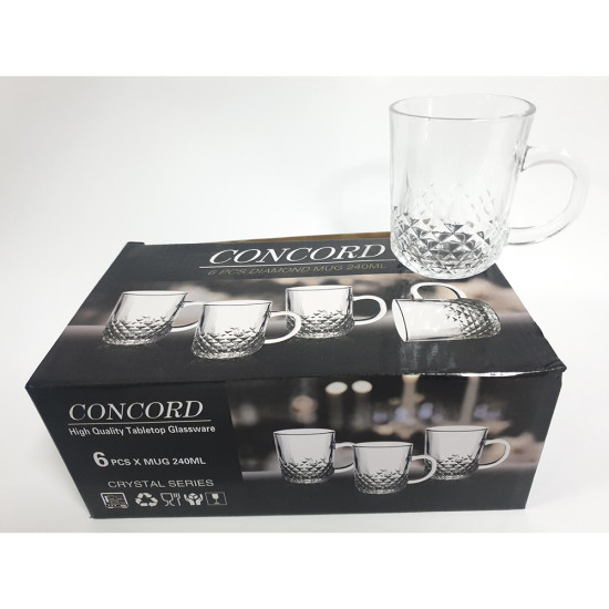 6PC CONCORD MUG -Concord image
