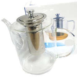 GLASS KETTLE 1200 ML