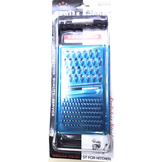 SS FLAT GRATER BAKELITE HANDLE -Grater image