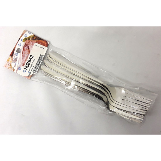 6PK PLAIN FORKS -Cutlery image