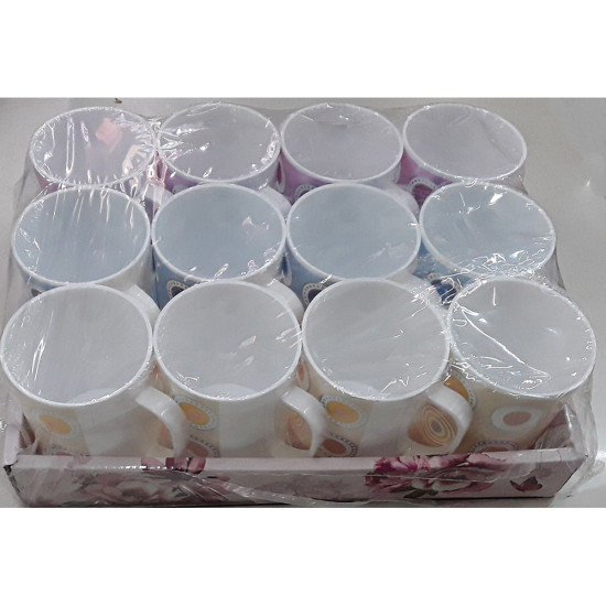 MUG IN TRAY PLASTIC -Assorted plastics image