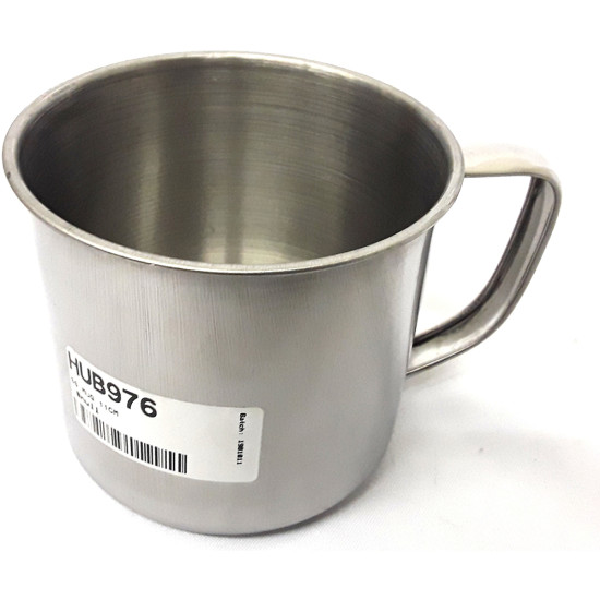 STAINLESS STEAL BEAKER 9CM X 10.4 CM -Assorted steel goods image