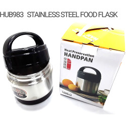 FOOD FLASK STAINLESS STEEL 1000ML