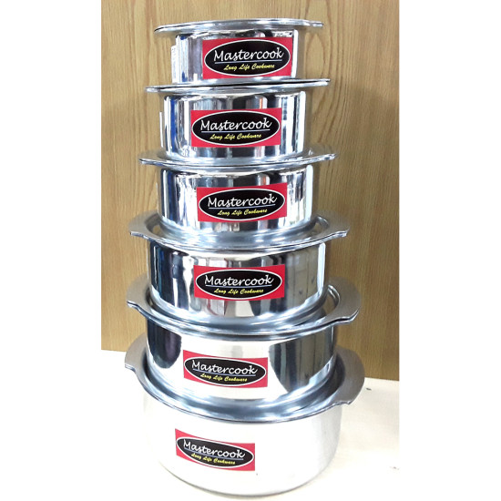 CLIP TOPE 6PC SET 1-6 GUJARATI -Aluminium image