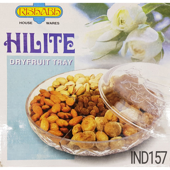 HIGHLIGHTS PLASTIC COMPARTMENT DISH & LID image