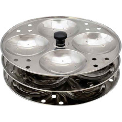 IDLI STAND 3 PLATE STEEL