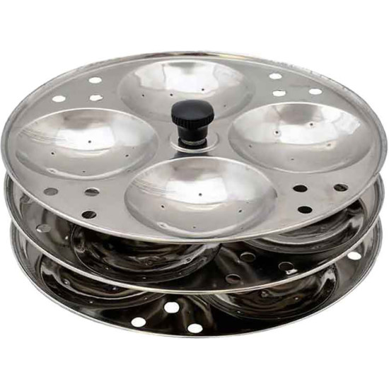 IDLI STAND 3 PLATE STEEL -Assorted steel goods image