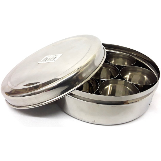 MASSALA DABBA S/S LID NO 10 -Massala dubbas image