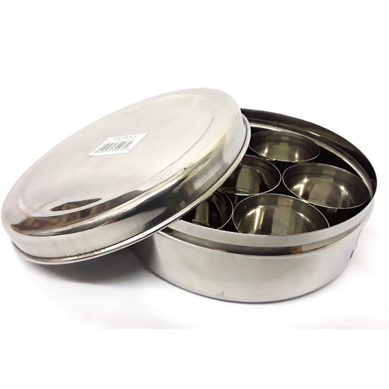 MASSALA DABBA S/S LID NO 11 -Massala dubbas image