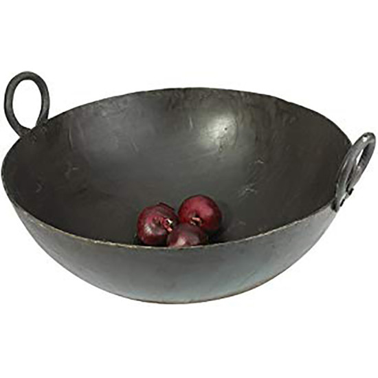 IRON KADAI ROUND BOTTOM NO 7 -Iron ware image