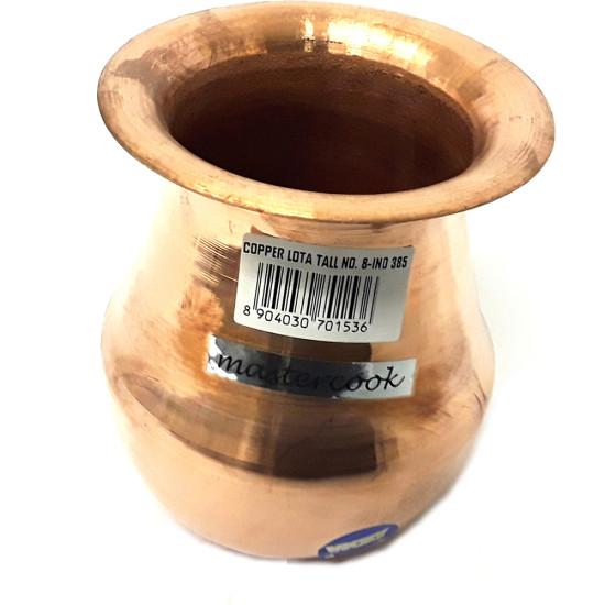 COPPER LOTA TALL PARSI NO 8 -Copperware image