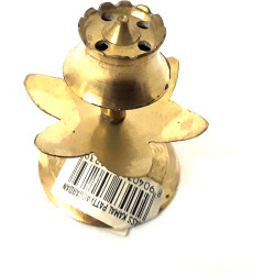 BRASS KAMAL PATTI AGGARDAN INCENCE HOLDER