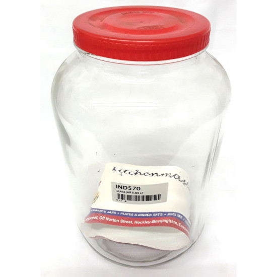 GLASS JAR 5.65 LT (JR-5) -Glass jars image