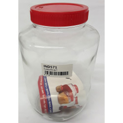 GLASS JAR 3.6 LT