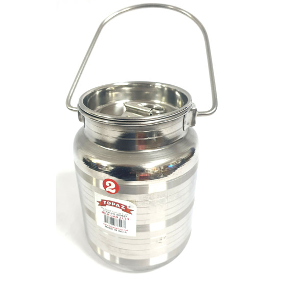 MILKCAN STAINLESS STEEL 2 LITRE image