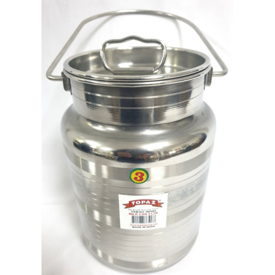MILKCAN STAINLESS STEEL 3 LITRE image