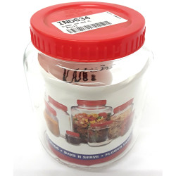 GLASS JAR 860 ML