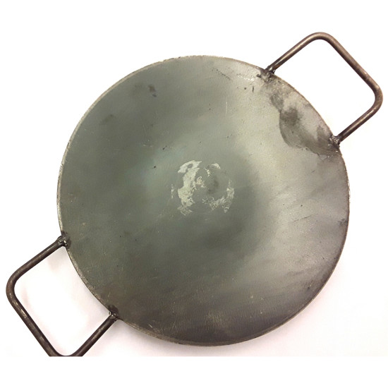  TAWA FLAT TWO HANDLE ROUND 16 INCH -Tawa image