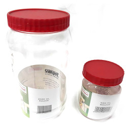 2000ML PET JAR + 500ML
