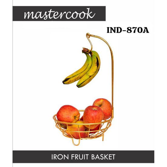 BANNANA BASKET GOLD -Assorted houseware image