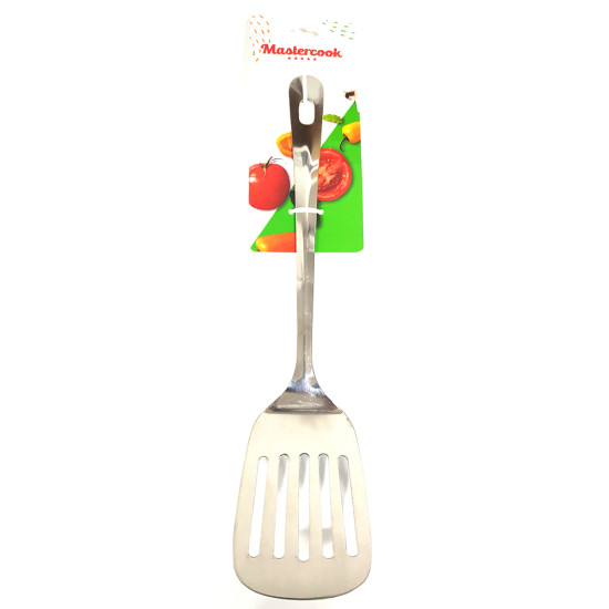 LARA SPOON STAINLESSS STEEL 13 INCH SLOTTED TURNER -Spoons image