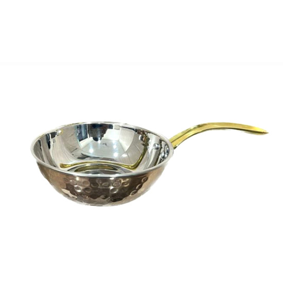 COPPER LONG HADLE KARAHI NO 1 -Copperware image