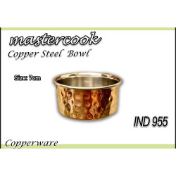 COPPER STEEL BOWL VATI SIZE  7 CM