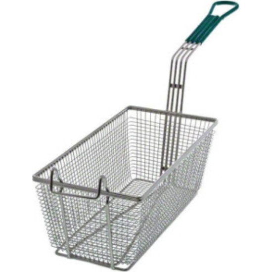 CHIP FRYER BASKET CATERING OBLONG SIZE 336X165X152MM image