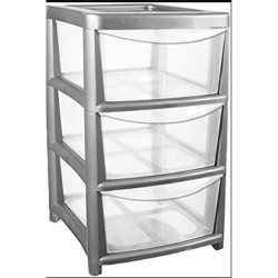 DRAWER PLASTIC 3 DRAW 