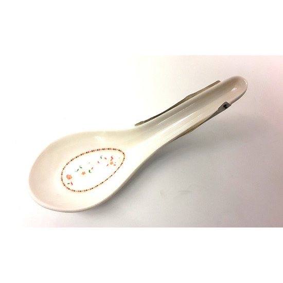 MELAMINE 6PC SOUP SPOON DAISY image