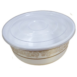 MELAMINE 5 INCH BOWL WITH LID 
