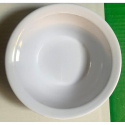 MELAMINE 7.25" BOWL WHITE