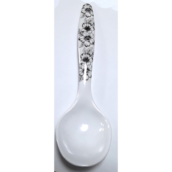 MELAMINE LARGE SERVING SPOON -Melamine image