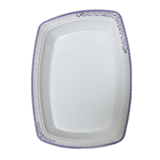 MELAMINE NISHA RECT PLATTER 11 INCH -Melamine image