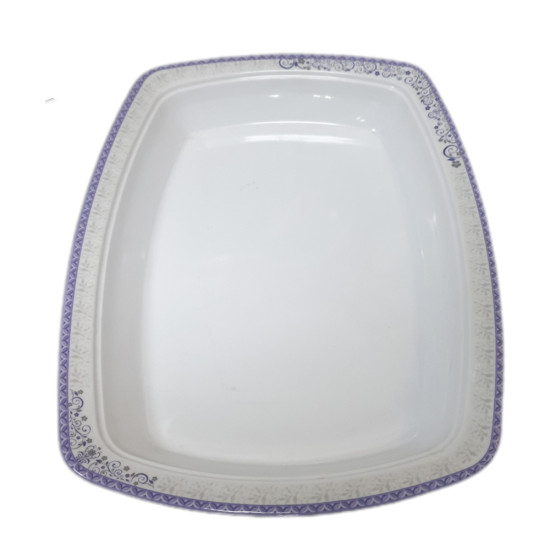 MELAMINE NISHA RECTANGULAR PLATTER 15 INCH -Melamine image